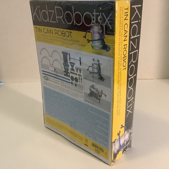 Kids Robotix Tin Can Robot Steam Powered Kids 4M - Picture 6 of 14